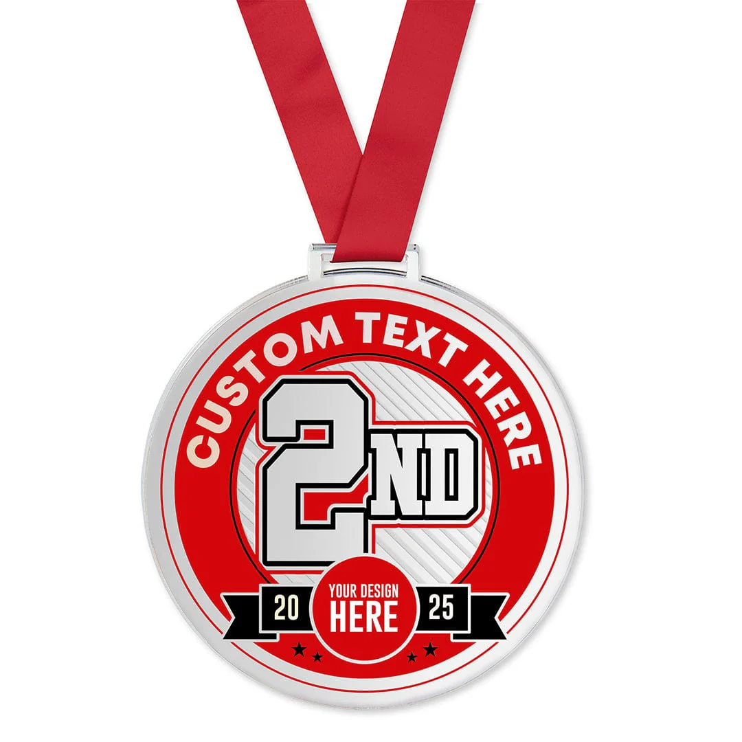8" Oversized Acrylic Medal - Image 10