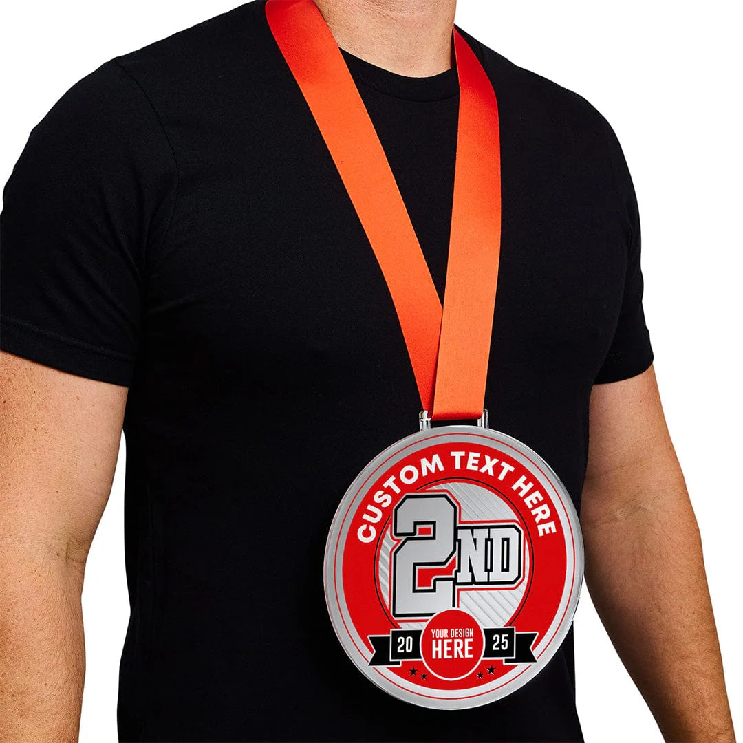 8" Oversized Acrylic Medal - Image 5