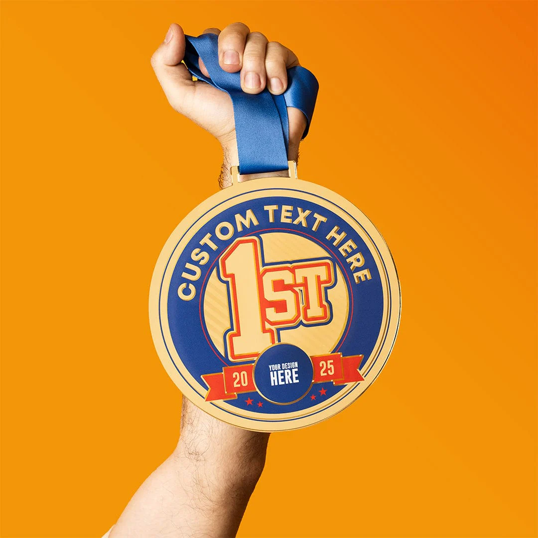 8" Oversized Acrylic Medal - Image 6