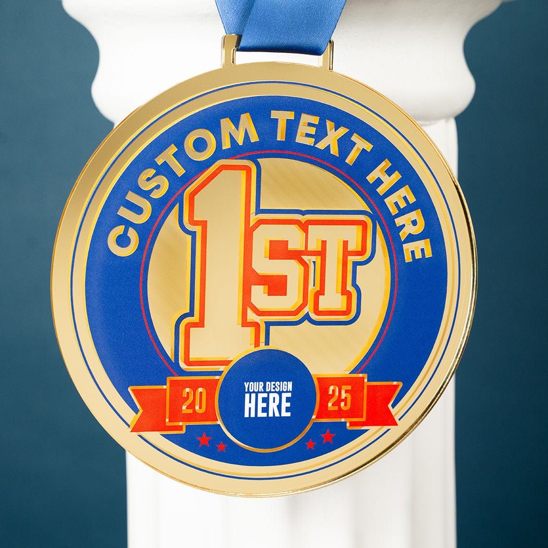 8" Oversized Acrylic Medal - Image 9