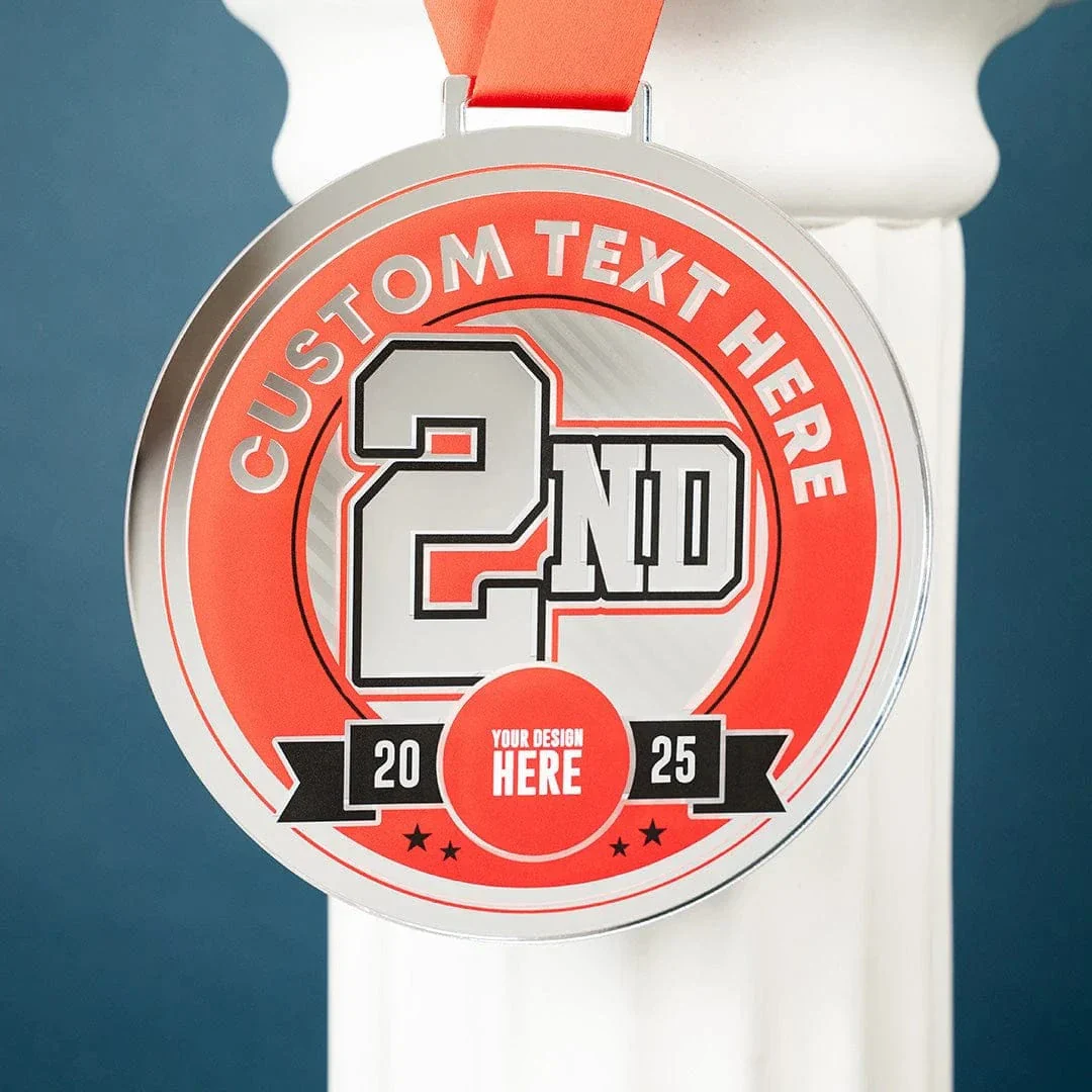 8" Oversized Acrylic Medal Bundle - Image 3