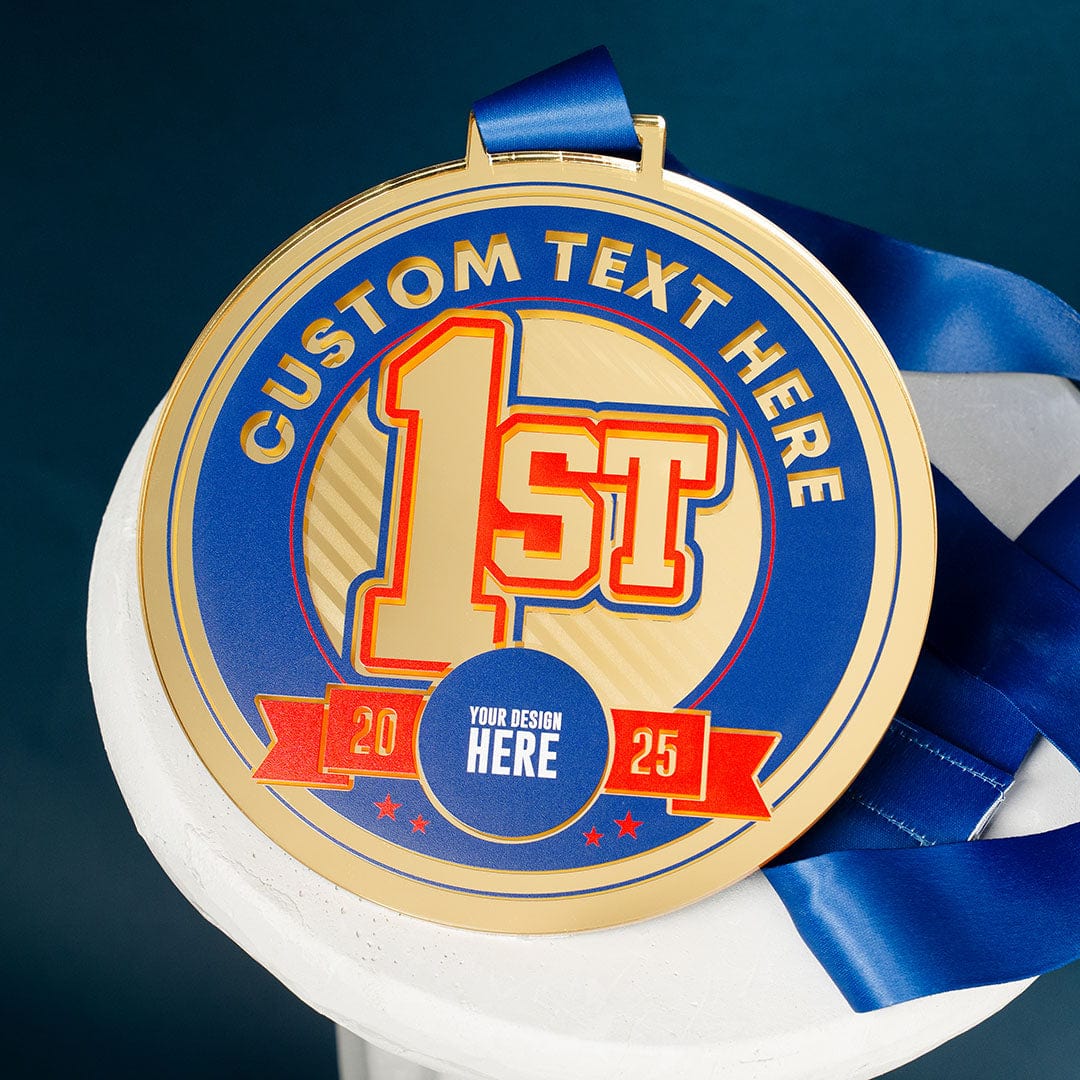 8" Oversized Acrylic Medal Bundle - Image 4