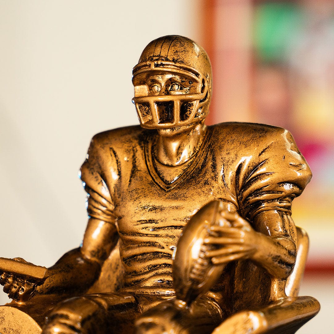 15" Perpetual Fantasy Football Trophy - Golden Player - Image 7