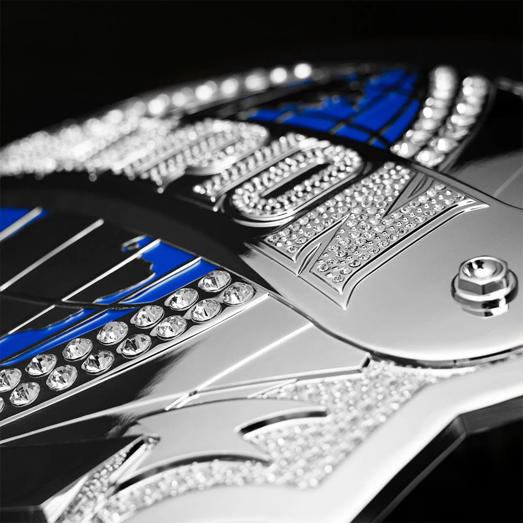 Platinum Ultimate Blinged-Out Championship Belt - Image 4