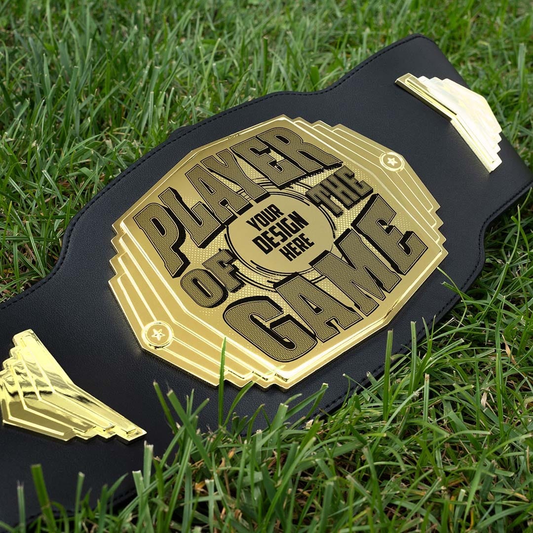 Player of The Game 2lb Custom Championship Youth Belt - Image 3