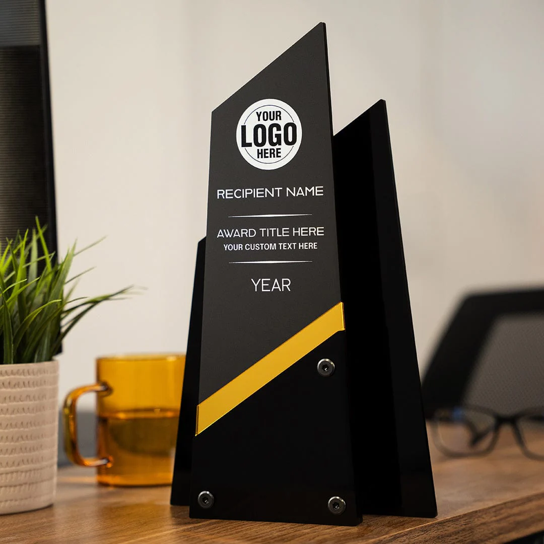 13" Prism Custom Acrylic Award - Image 6