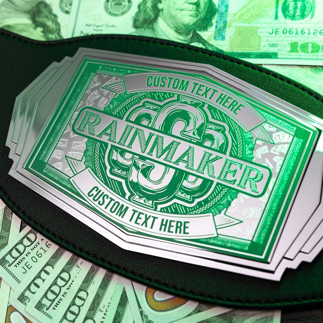 Rainmaker Custom 1lb Championship Belt - Image 4