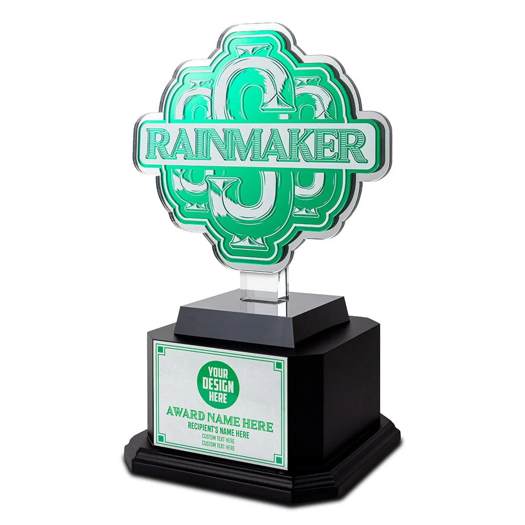14" Rainmaker Square Base Trophy