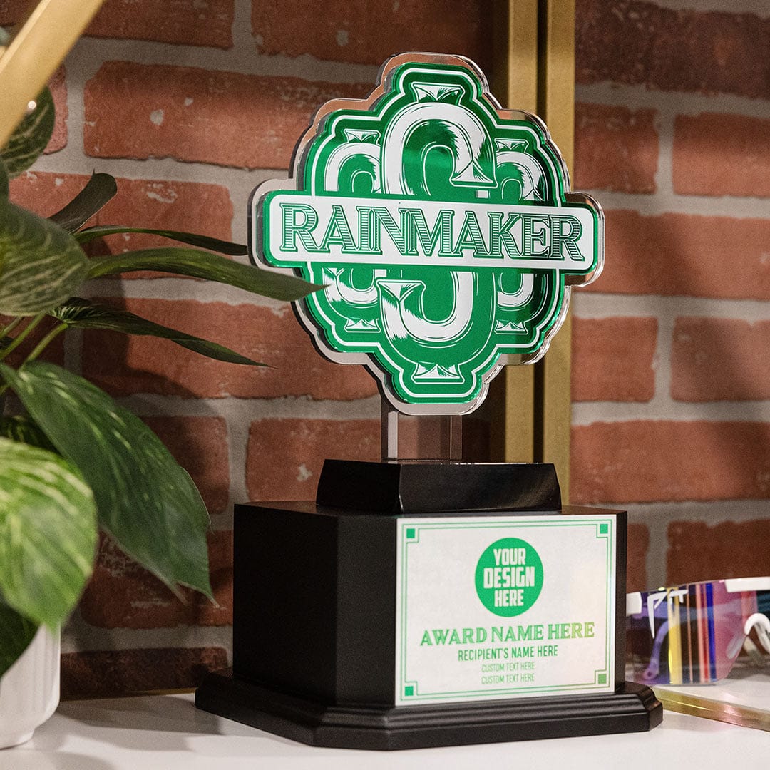 14" Rainmaker Square Base Trophy - Image 4