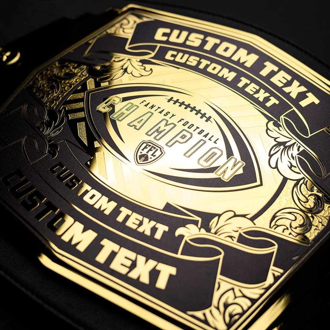 Crest 6lb Fantasy Football Custom Championship Belt - Image 3