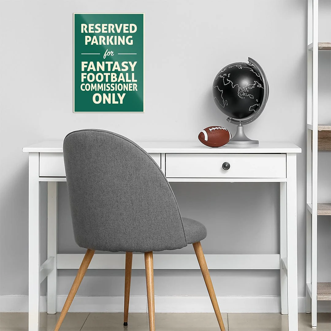 Reserved Parking for Commissioner  - Metal Wall Art - Image 10