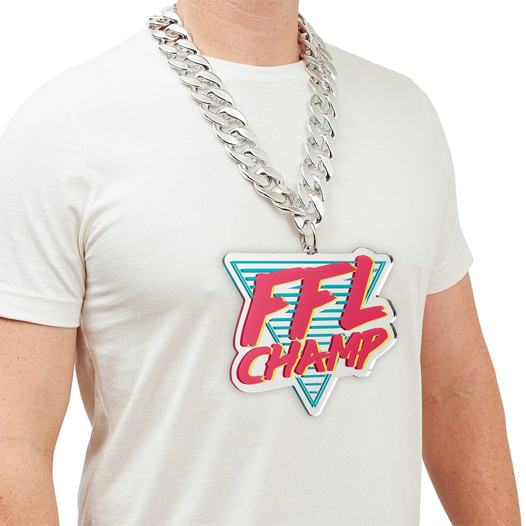 Retro Fantasy Football Champ Chain