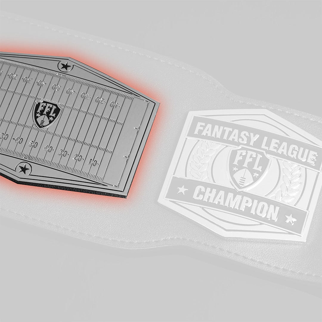 Side Plate Replacement for Silver Championship Belt - Image 2