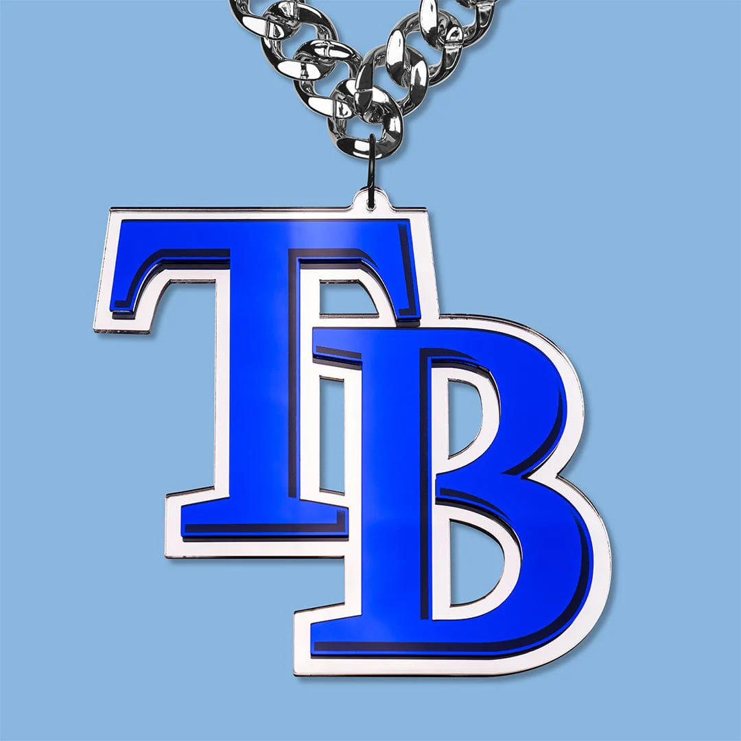 Tampa Bay Rays MLB Chromatic Turnover Chain - Image 4