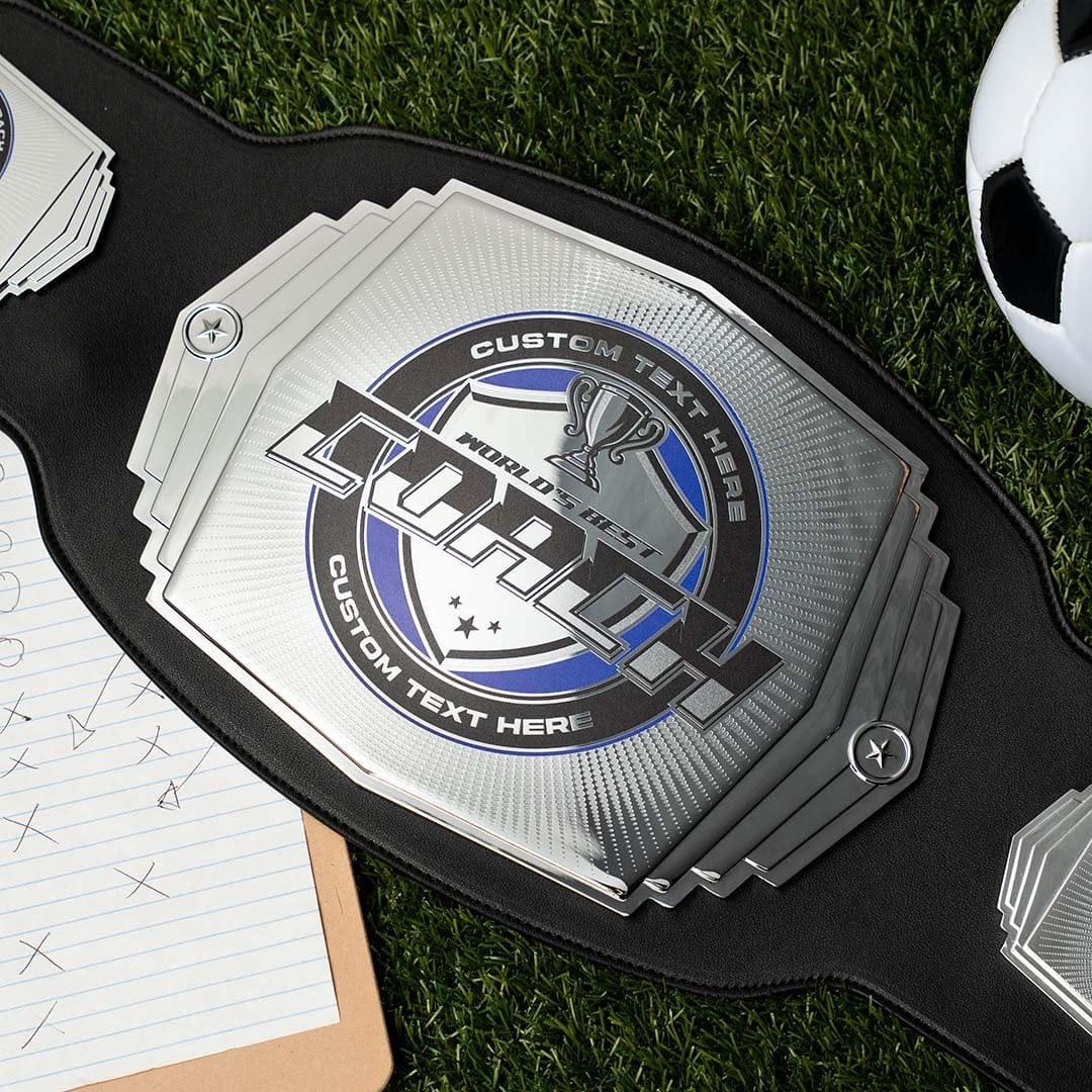 The Ultimate Coach Gift - 6lb Custom Championship Belt - Image 2