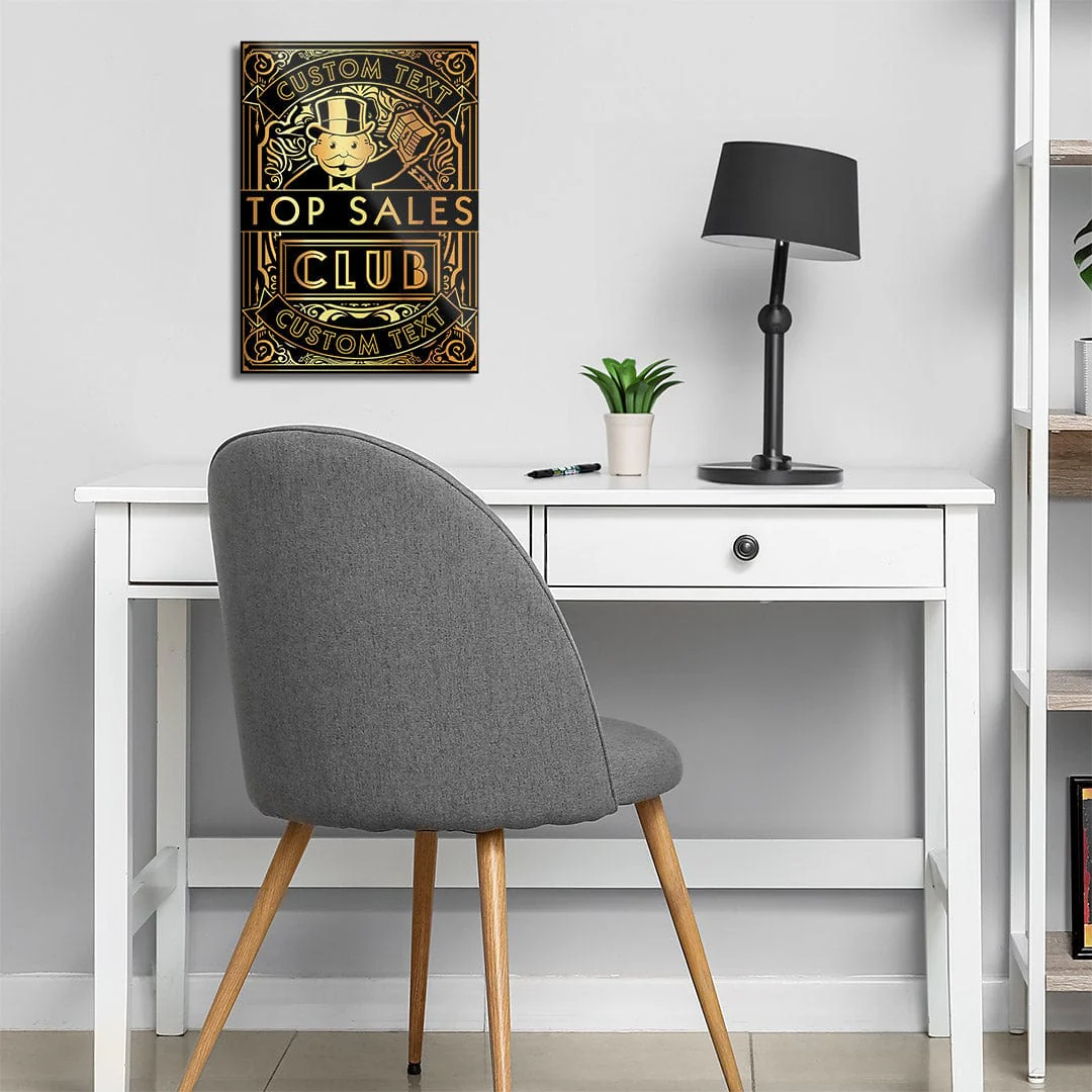 Top Sales Club - Monopoly Metal Wall Art - Image 5