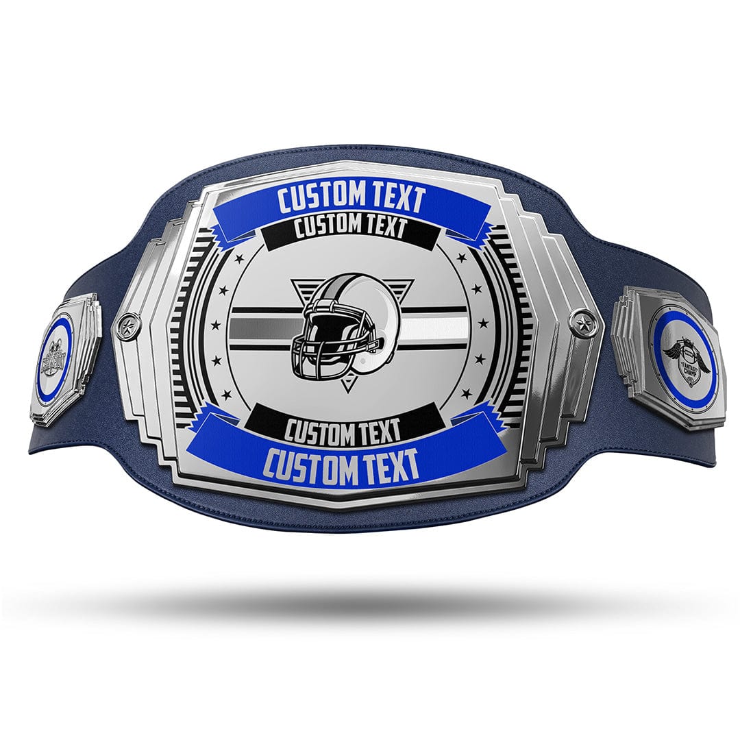 Retro Helmet 6lb Fantasy Football Championship Belt