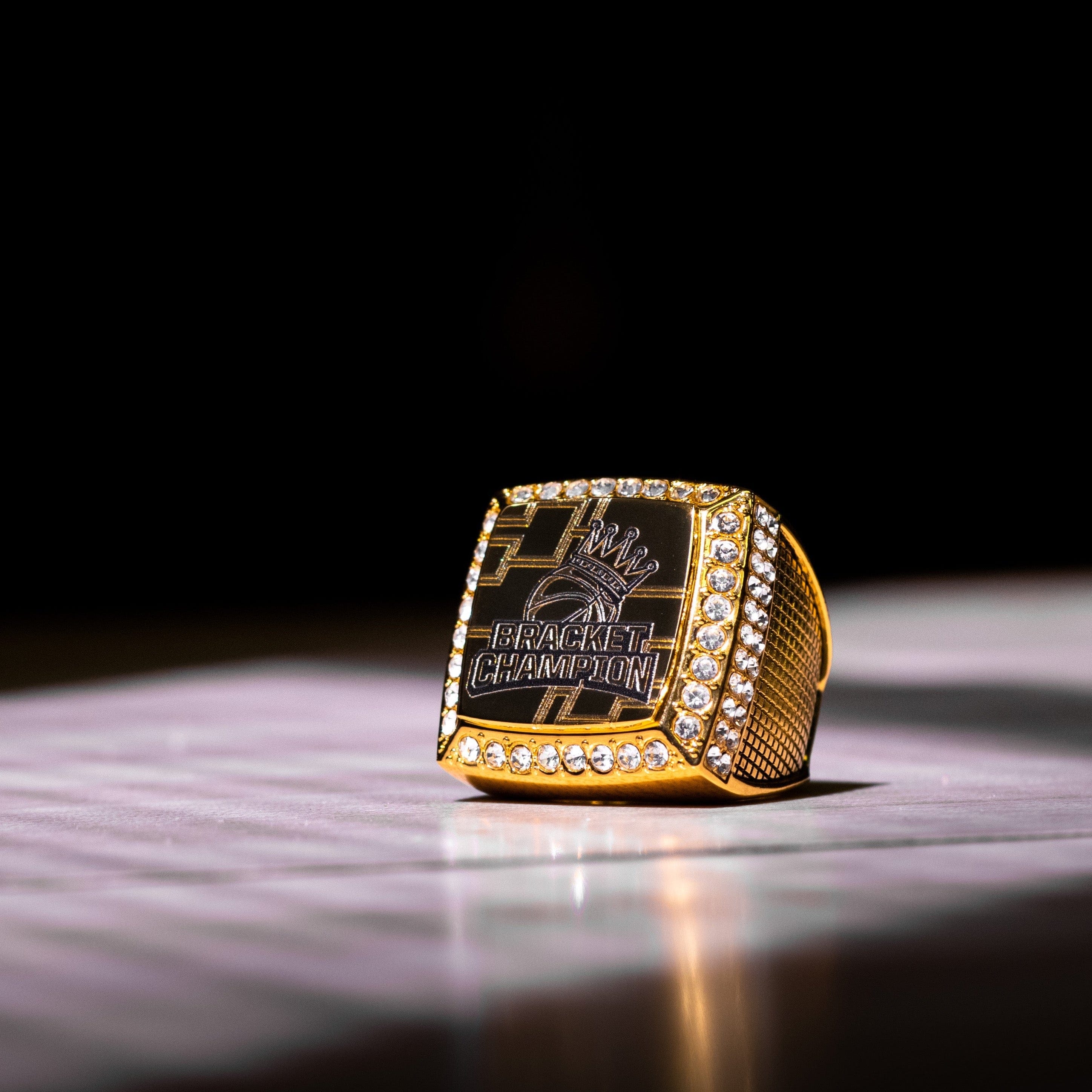 College Basketball Bracket Champion Ring - Image 3
