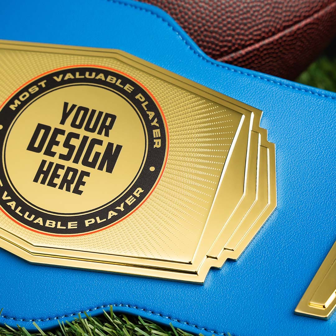 Ultimate MVP 6lb Custom Championship Belt - Image 4