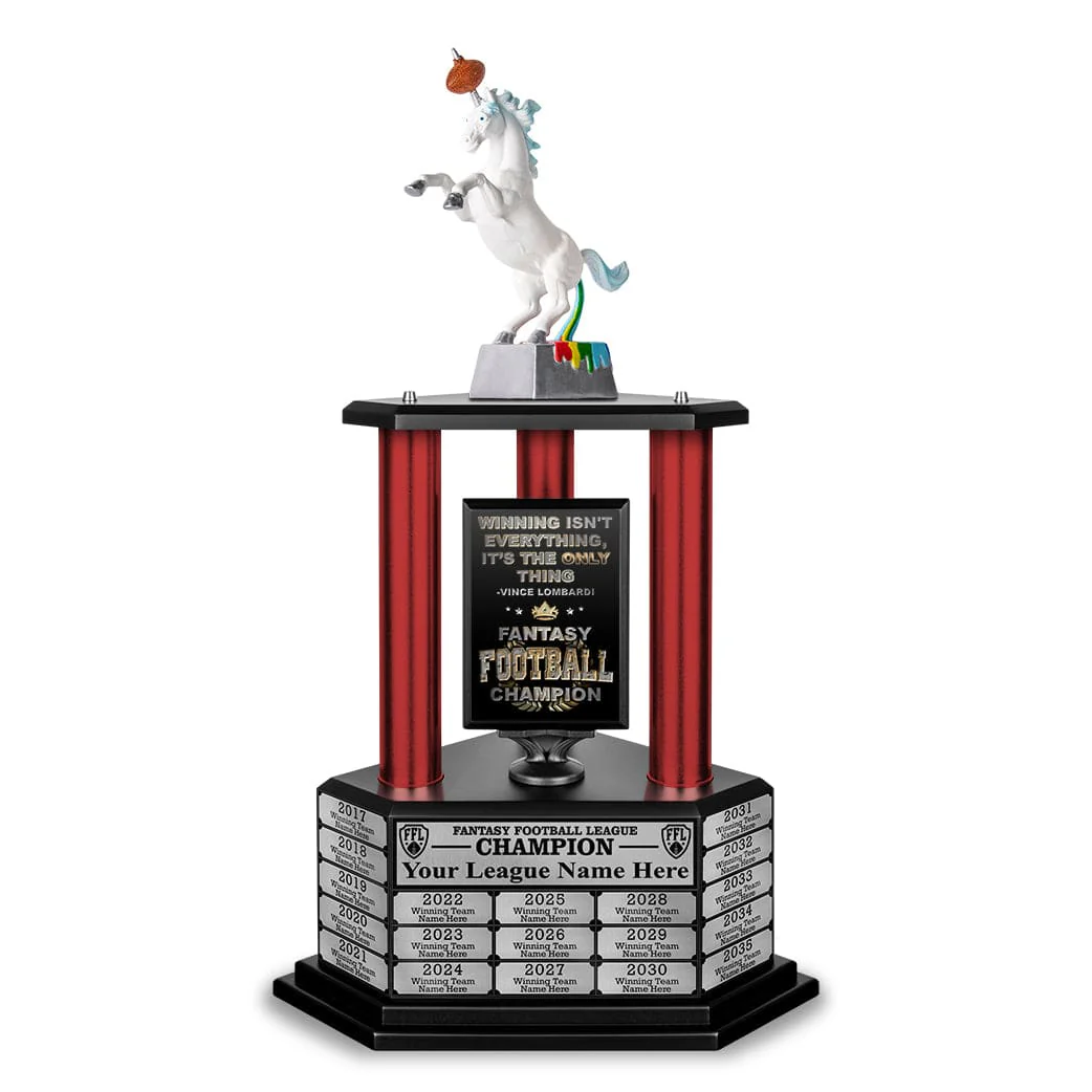 26"-36" Unismack, the Unicorn Fantasy Football Trophy - Image 18