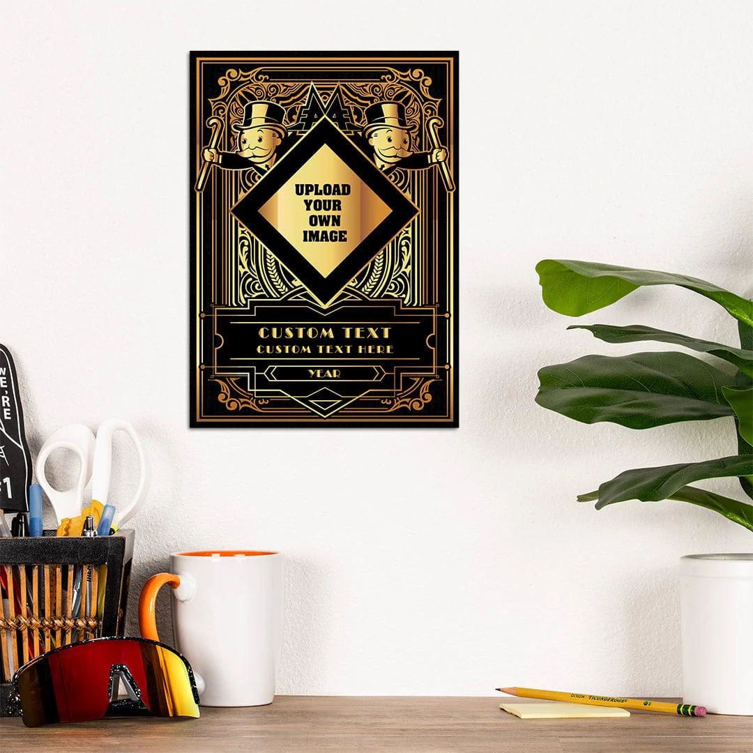 Upload Your Own - Monopoly Metal Wall Art - Image 7