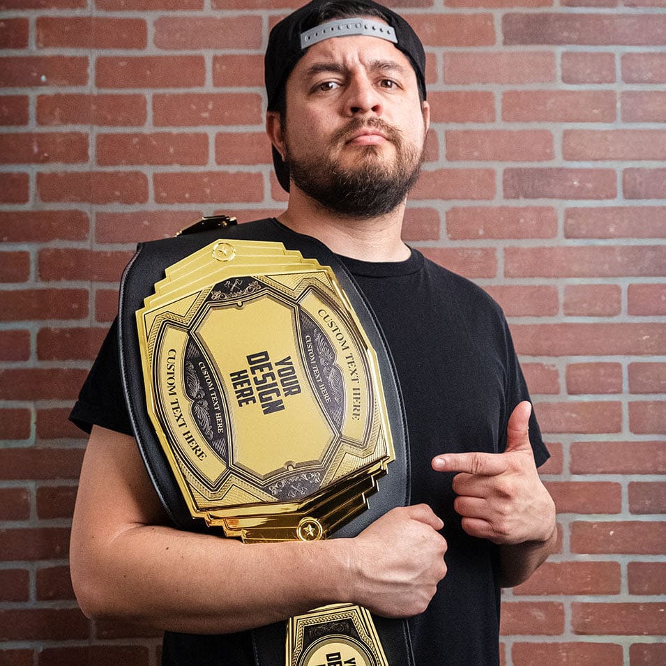 Vintage 6lb Custom Championship Belt - Image 2