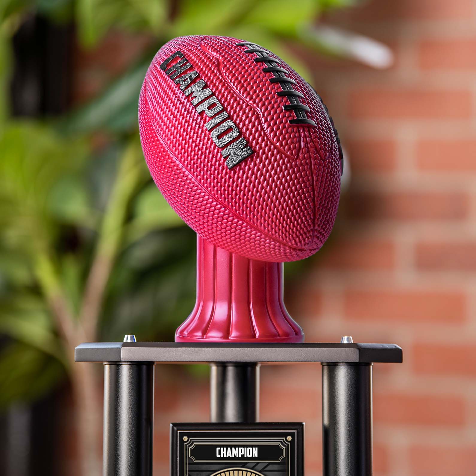 Champion Football Trophy Topper - Red - Image 2