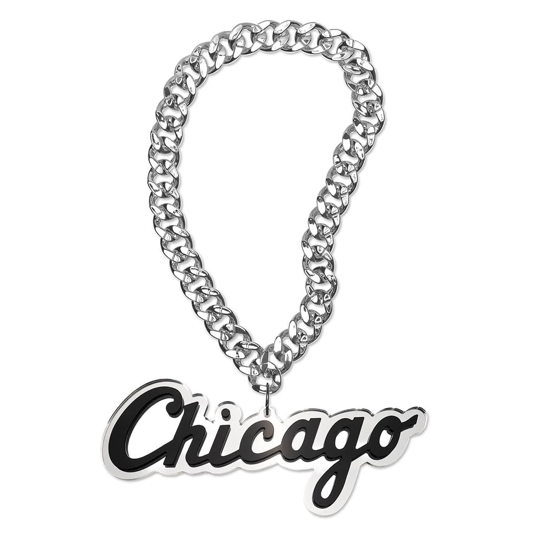 Chicago White Sox Script Logo MLB Chromatic Turnover Chain - Image 3