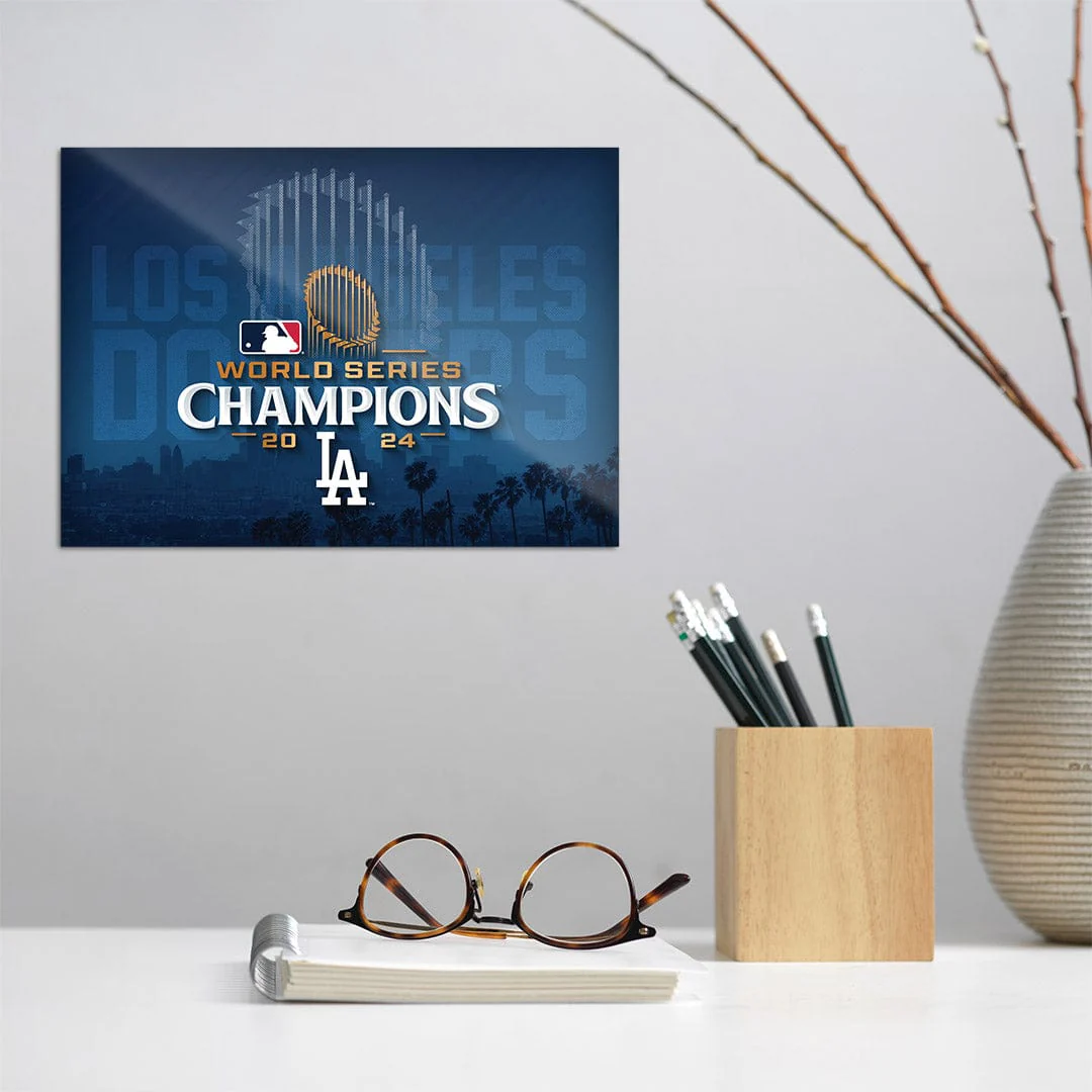 World Series Champions Los Angeles Dodgers - MLB Metal Wall Art - Image 13