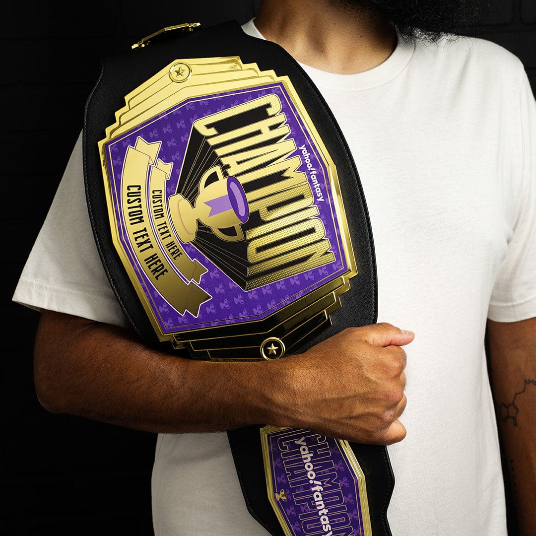 The Yahoo! Fantasy Football 6lb Championship Belt - Image 2