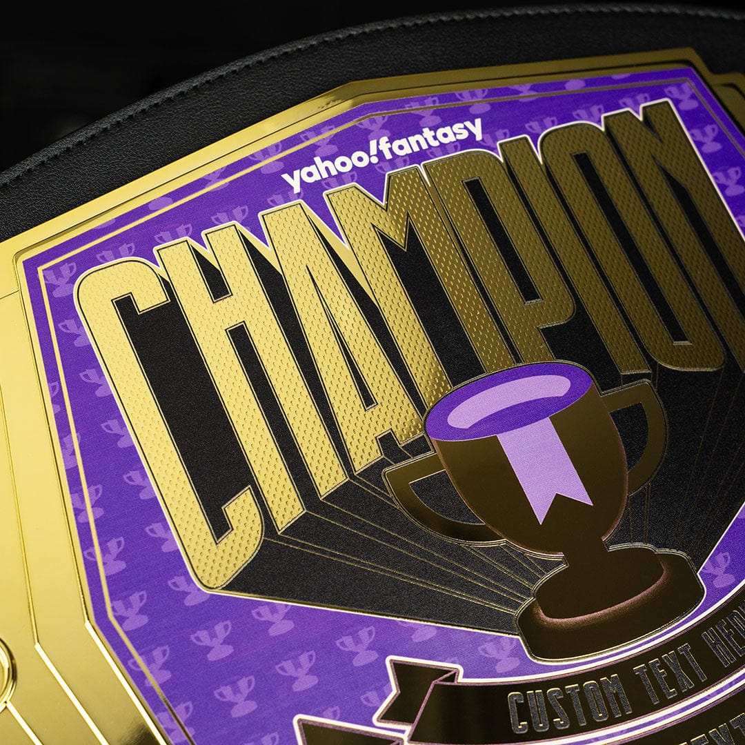 The Yahoo! Fantasy Football 6lb Championship Belt - Image 3