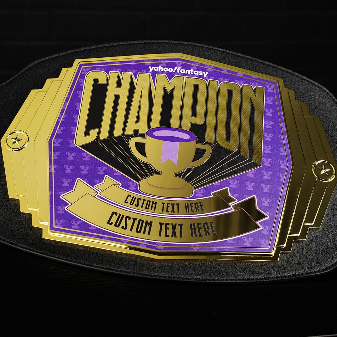 The Yahoo! Fantasy Football 6lb Championship Belt - Image 8