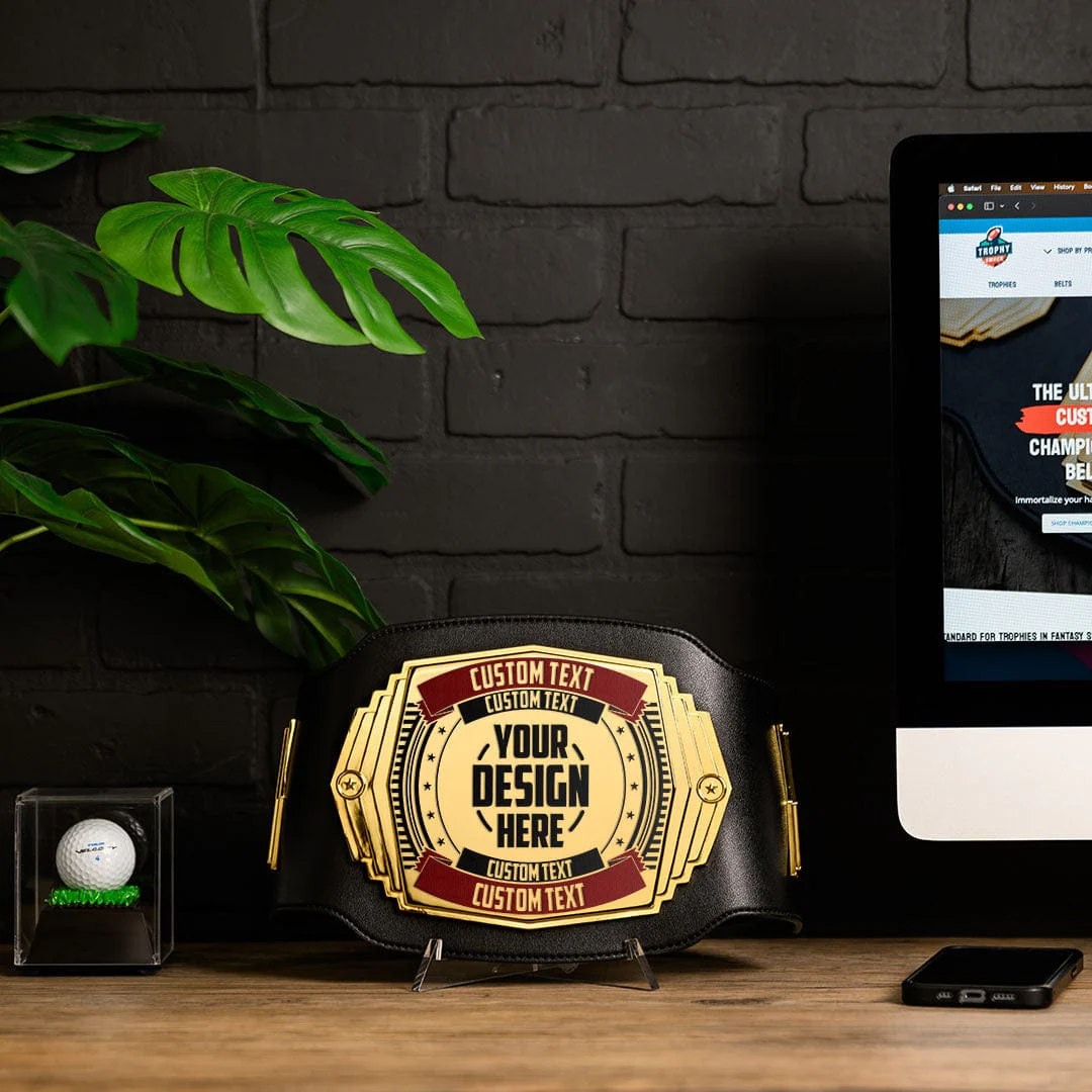 Custom 2lb Championship Belt - Youth Size Title Belt - Image 5